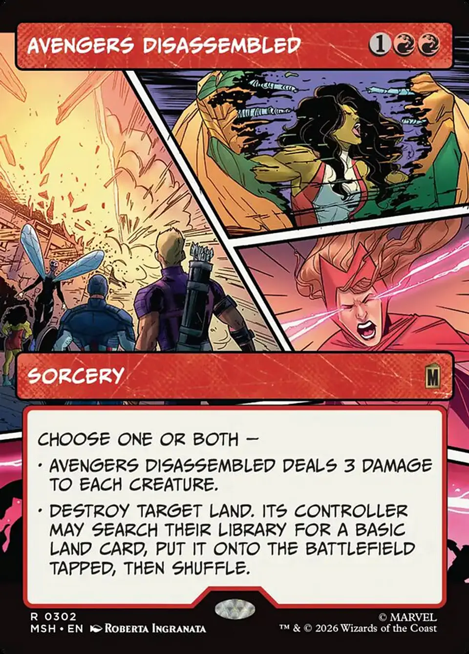 Avengers Disassembled (Borderless) 1