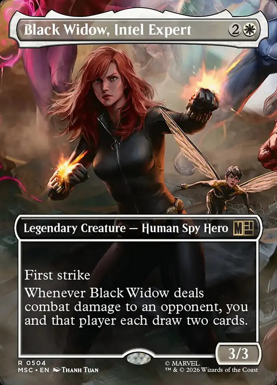 Black Widow, Intel Expert (Borderless) 1