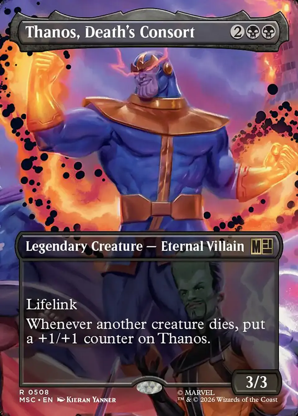 Thanos, Death's Consort (Borderless) 1