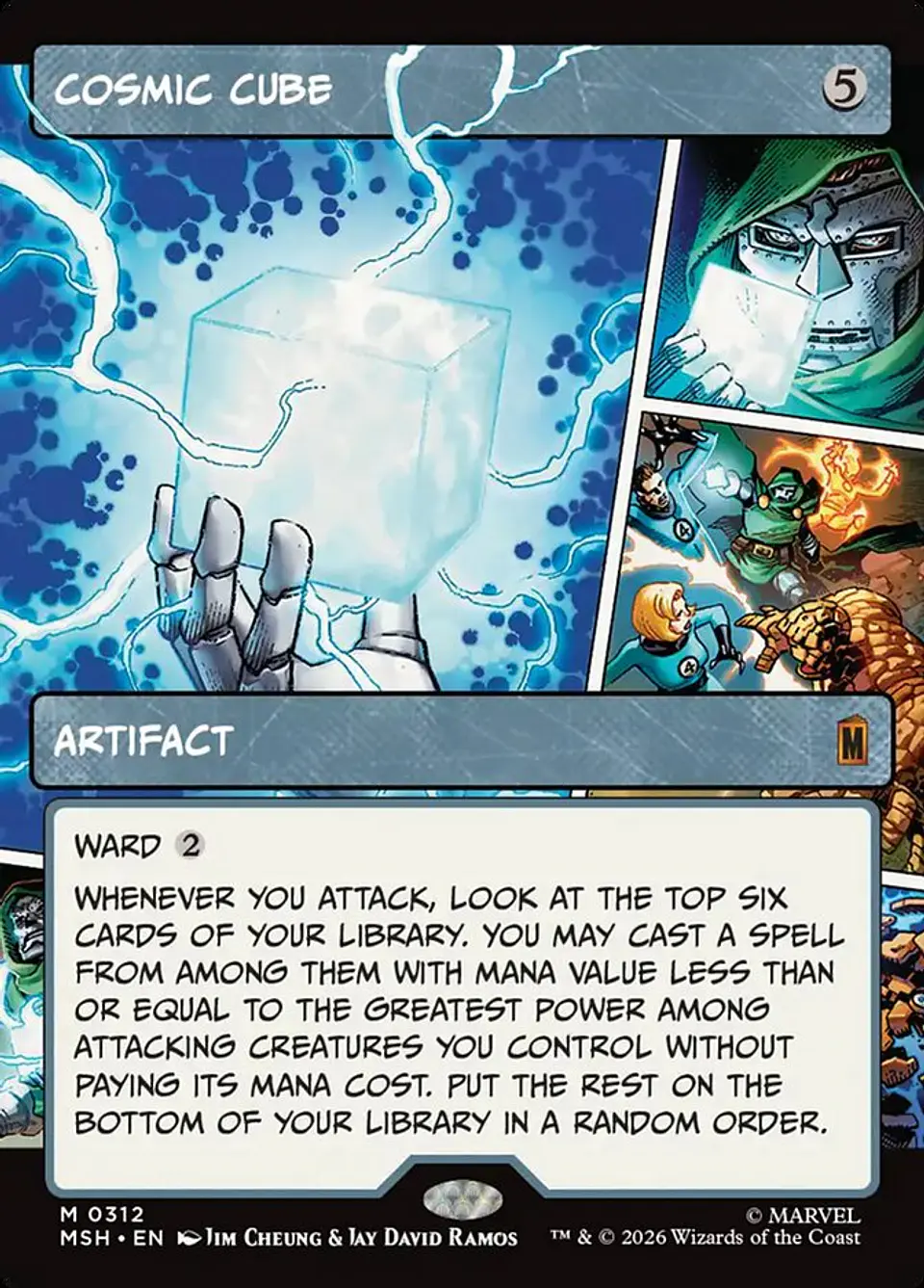 Cosmic Cube (Borderless) 1