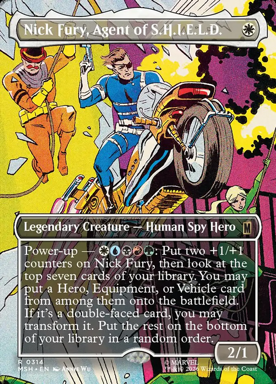 Nick Fury, Agent of S.H.I.E.L.D. (Borderless) 1