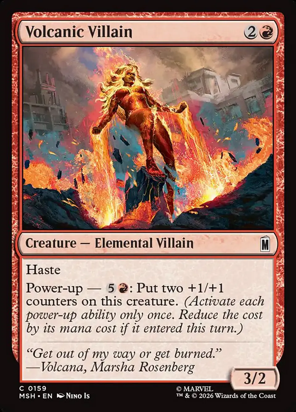 Volcanic Villain 1