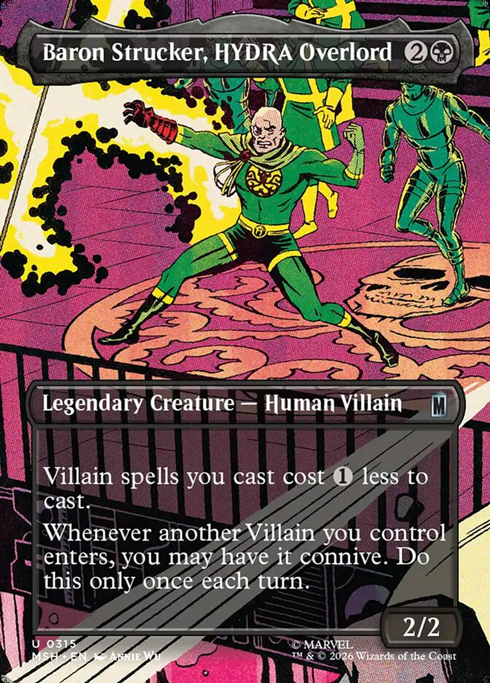 Baron Strucker, HYDRA Overlord (Borderless) 1