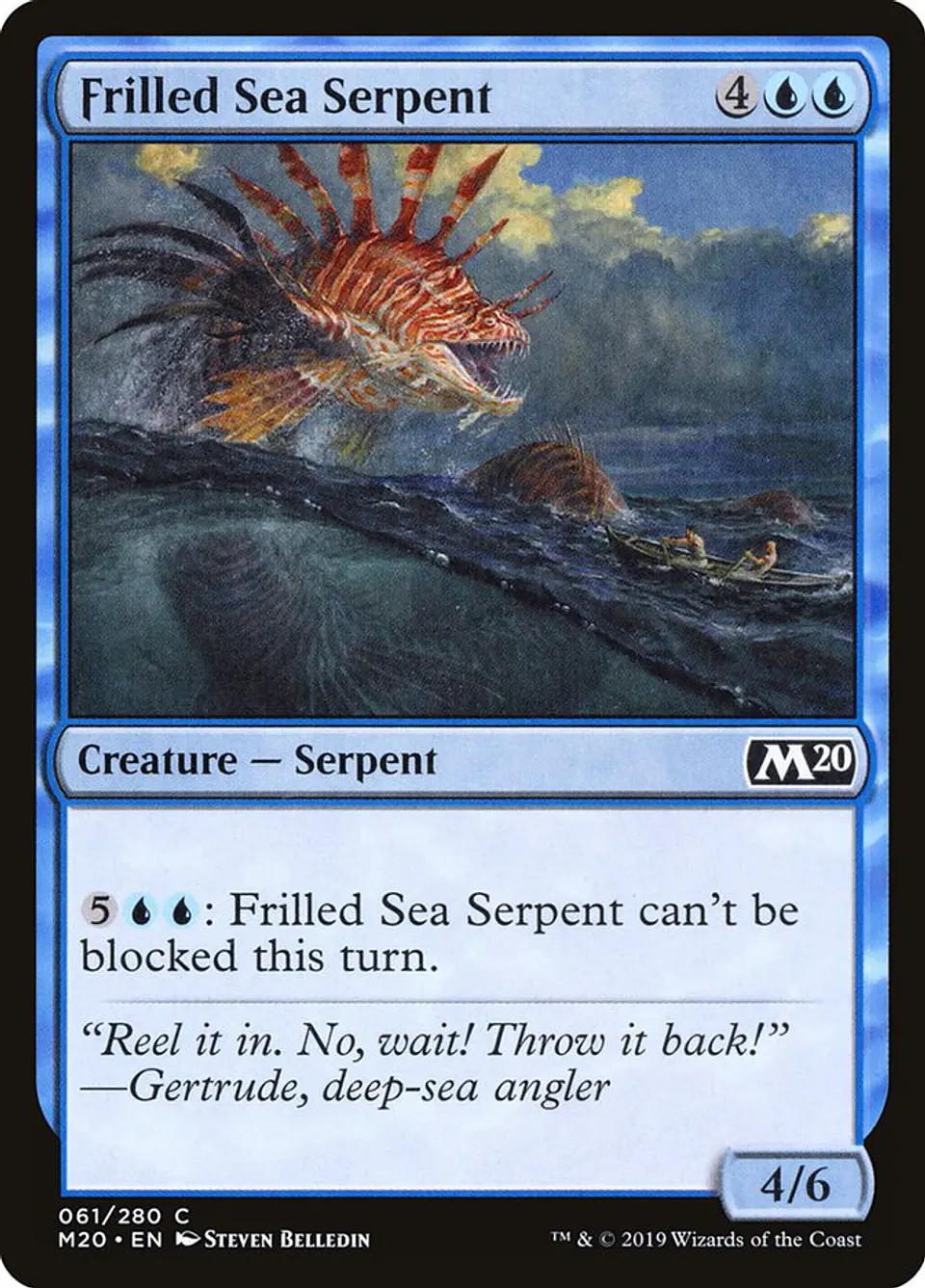 Frilled Sea Serpent 1