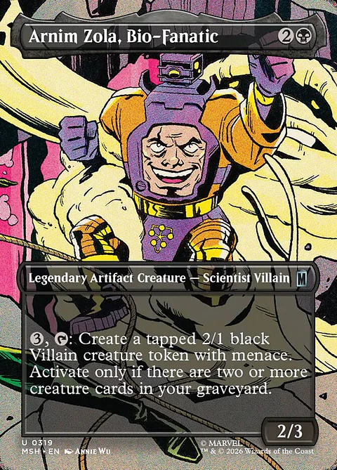 Arnim Zola, Bio-Fanatic (Borderless)