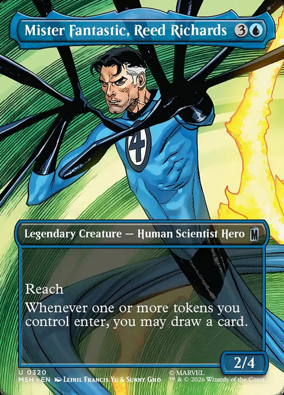 Mister Fantastic, Reed Richards (Borderless) 1
