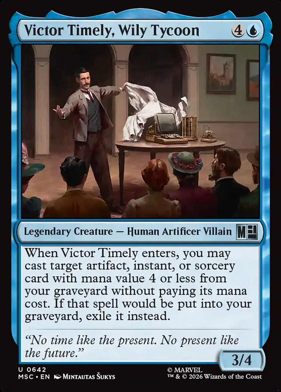 Victor Timely, Wily Tycoon 1
