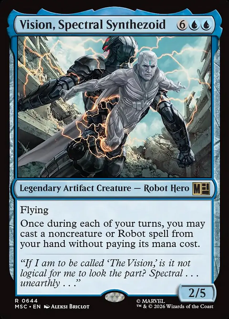Vision, Spectral Synthezoid 1