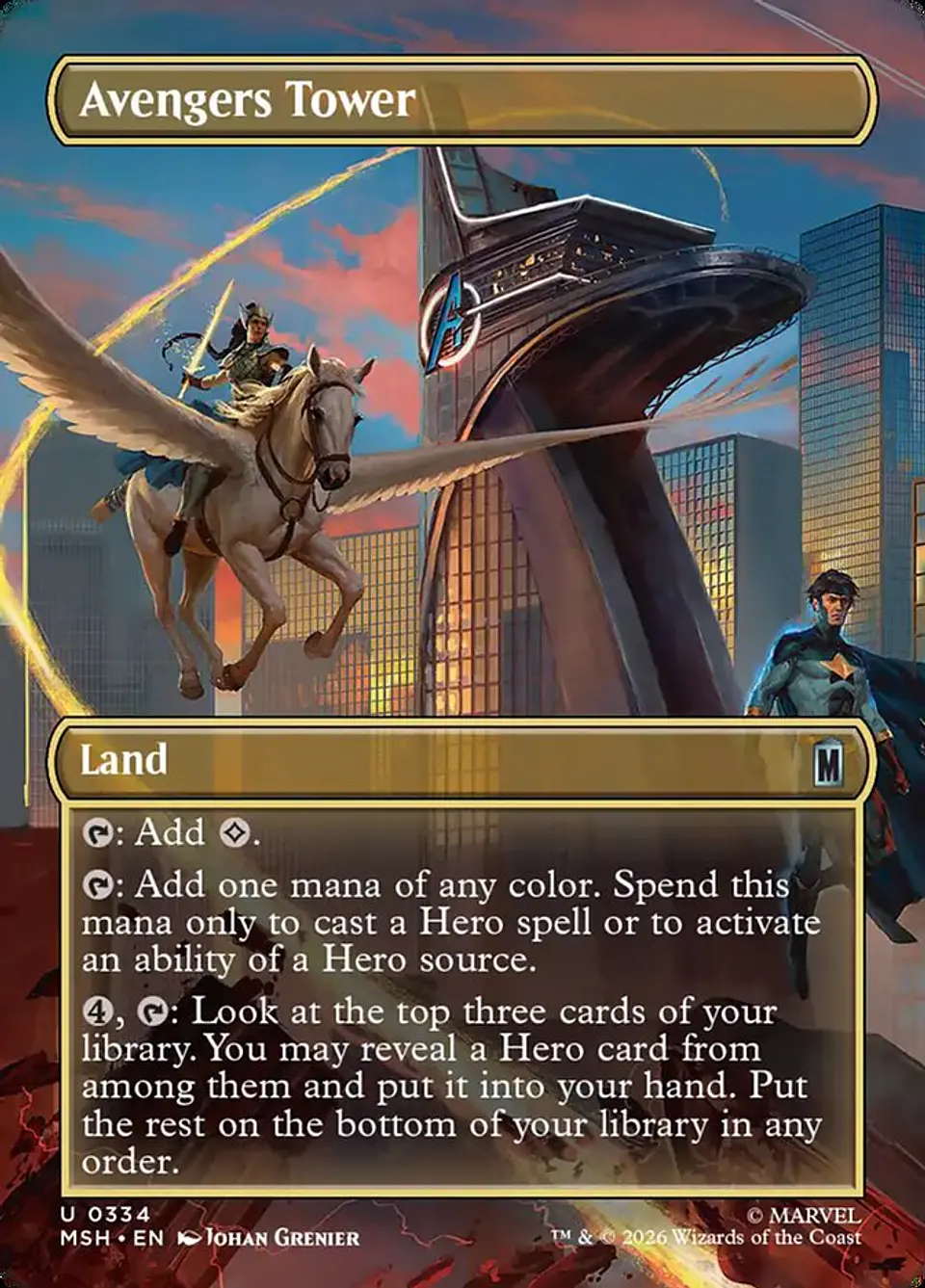 Avengers Tower (Borderless) 1