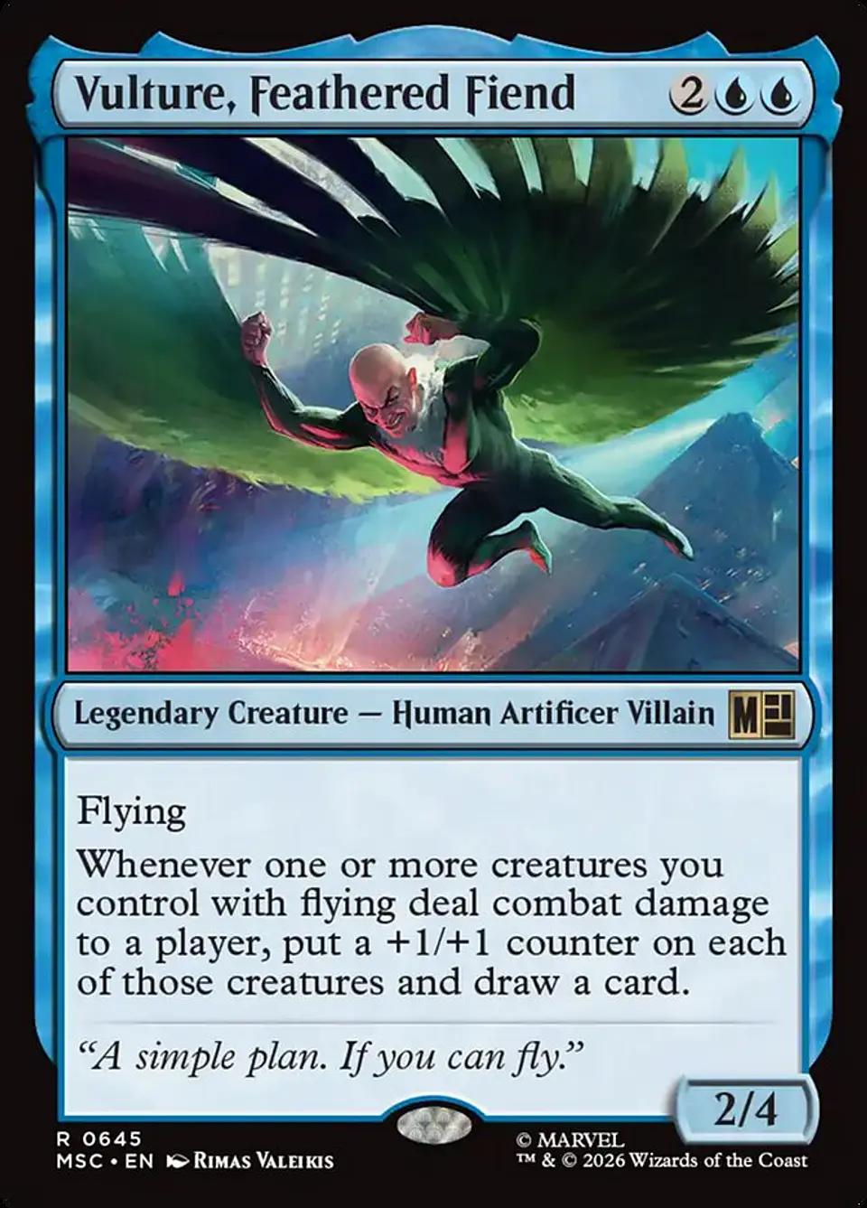 Vulture, Feathered Fiend 1