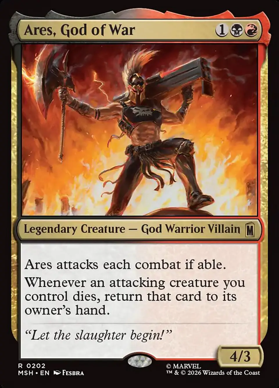 Ares, God of War 1