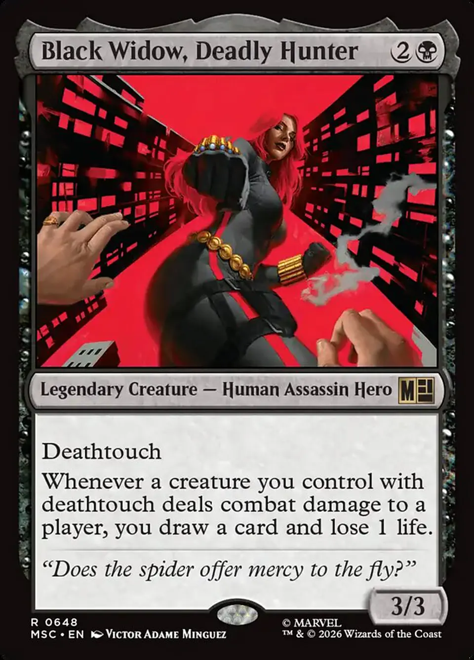 Black Widow, Deadly Hunter 1