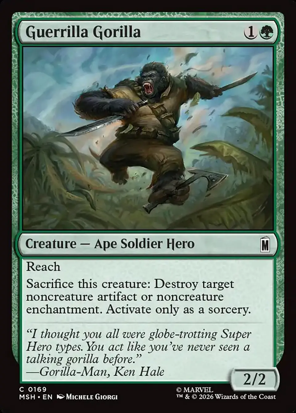 Guerrilla Gorilla 1