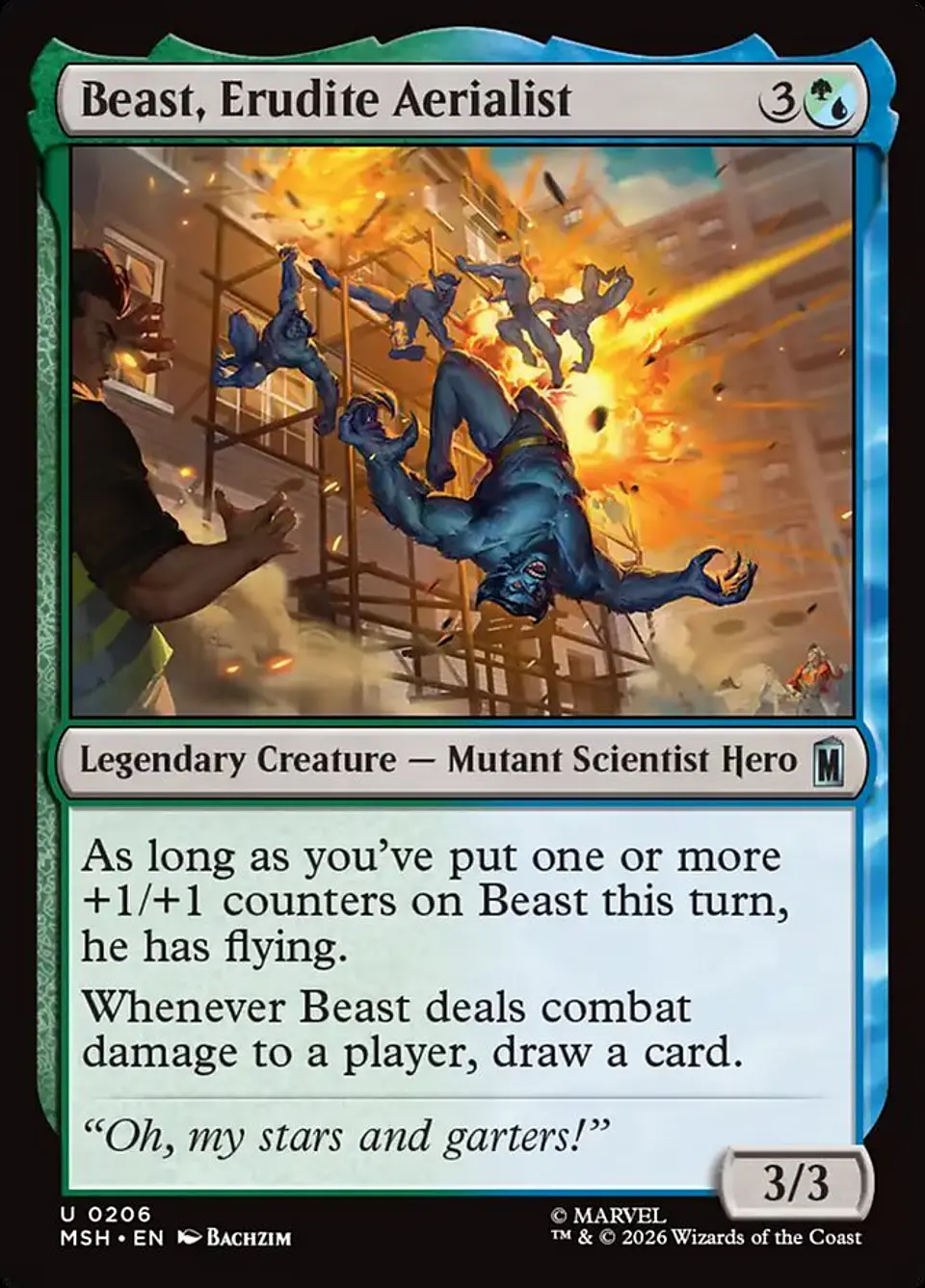 Beast, Erudite Aerialist 1