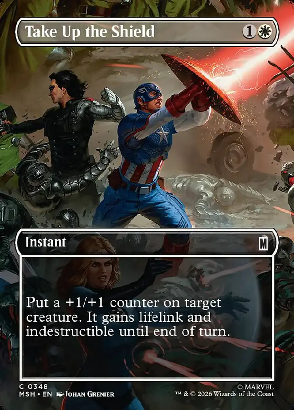 Take Up the Shield (Borderless) 1