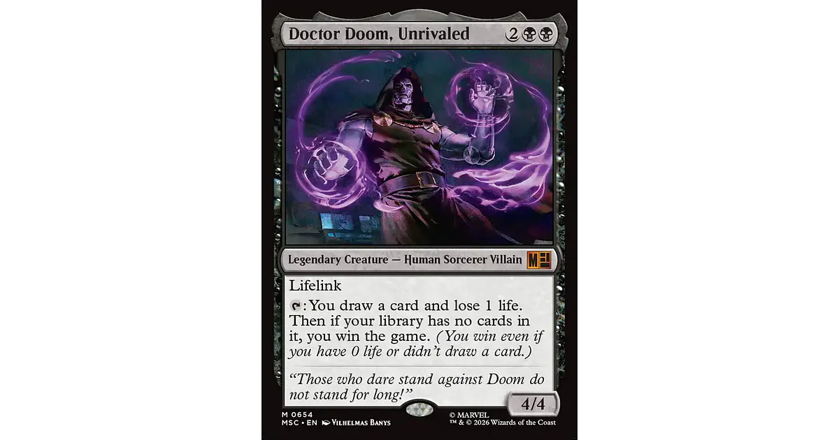 Doctor Doom, Unrivaled