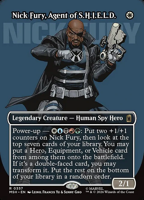 Nick Fury, Agent of S.H.I.E.L.D. (Borderless)