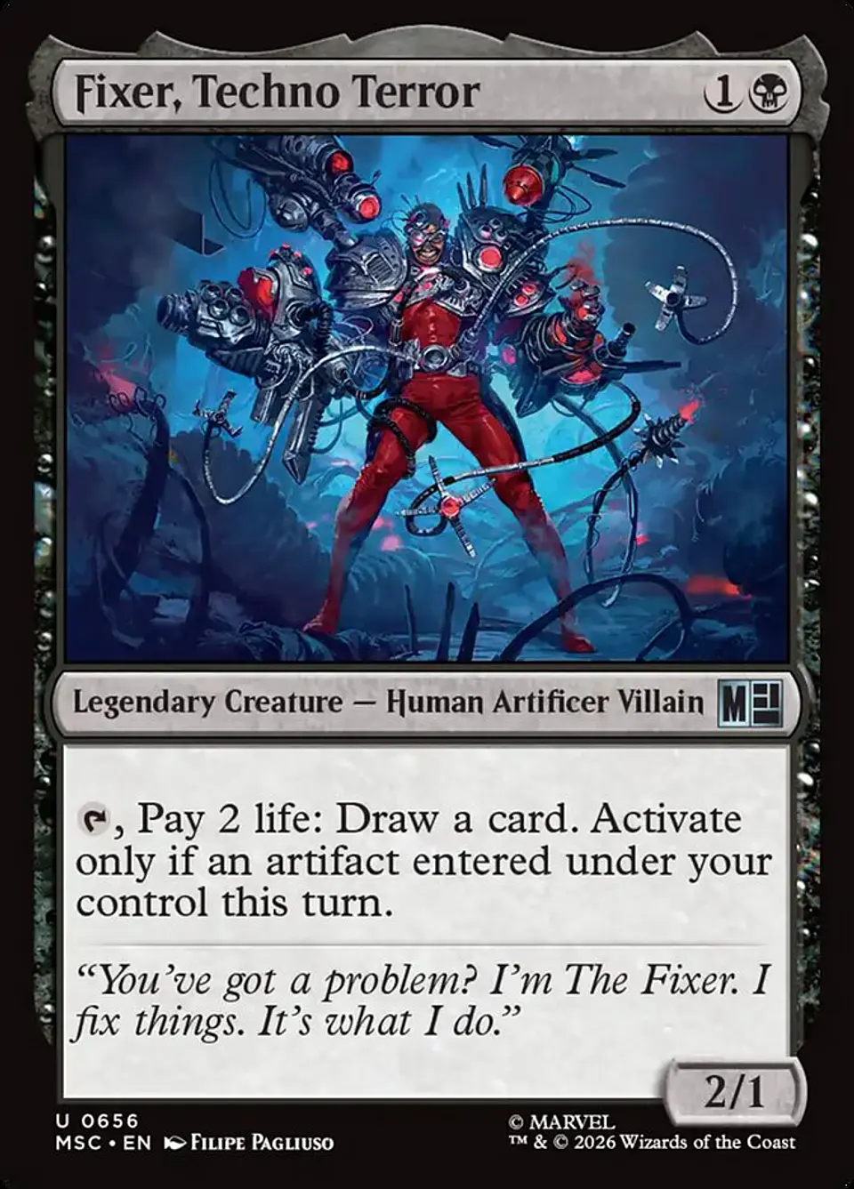 Fixer, Techno Terror 1