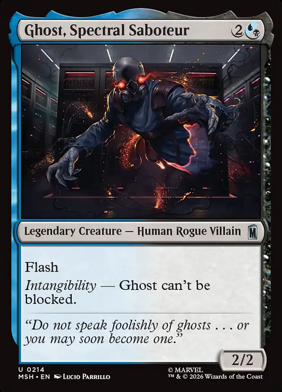 Ghost, Spectral Saboteur 1