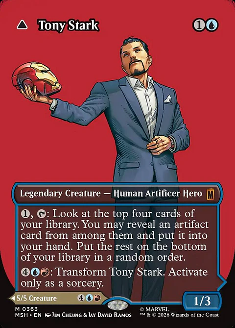 Tony Stark // The Invincible Iron Man (Borderless)