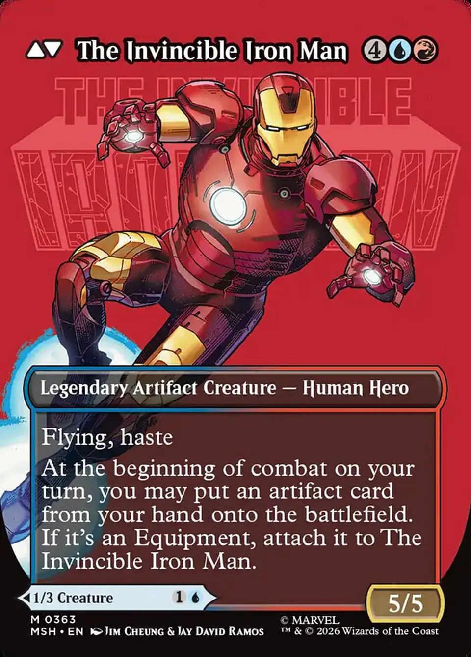 Tony Stark // The Invincible Iron Man (Borderless) 2