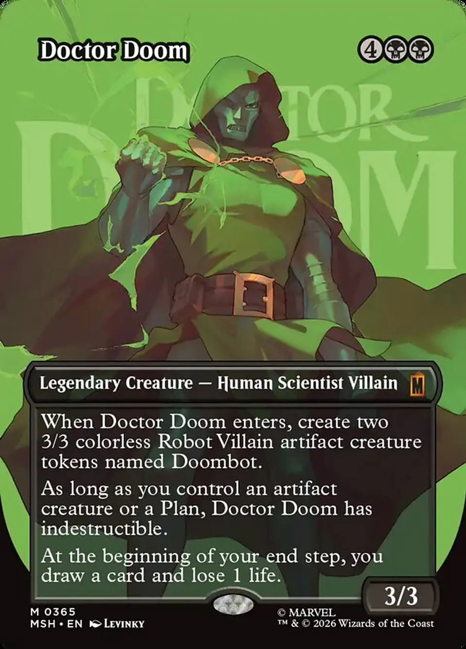 Doctor Doom (Borderless) 1