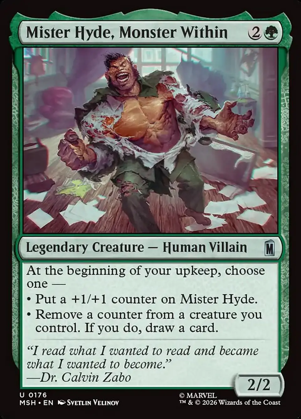 Mister Hyde, Monster Within 1