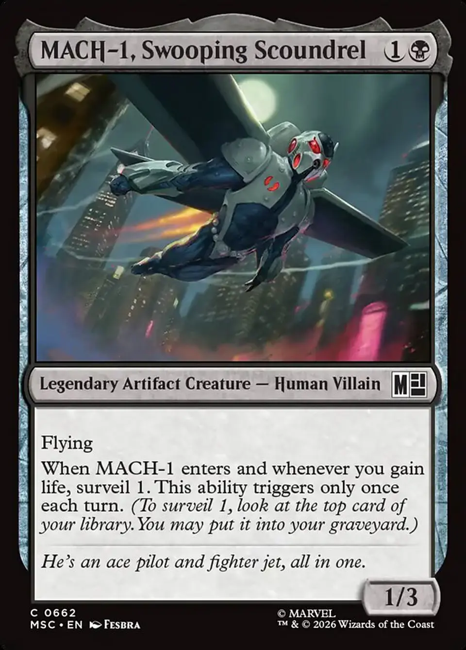 MACH-1, Swooping Scoundrel 1