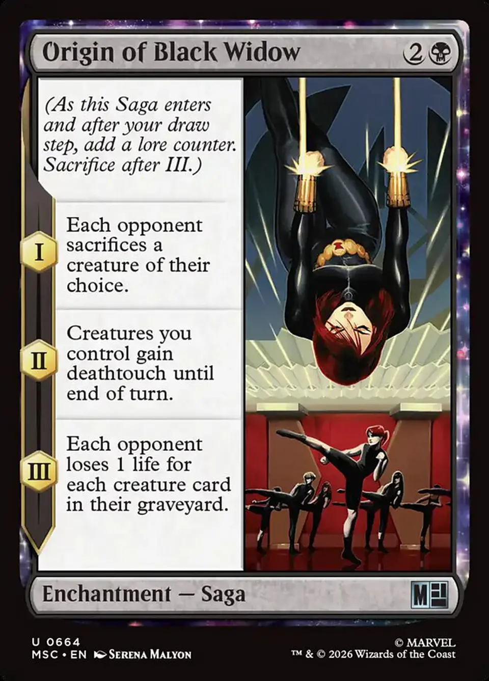 Origin of Black Widow 1