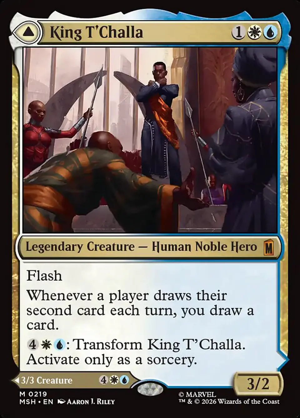 King T'Challa // Black Panther, Hope Enduring 1