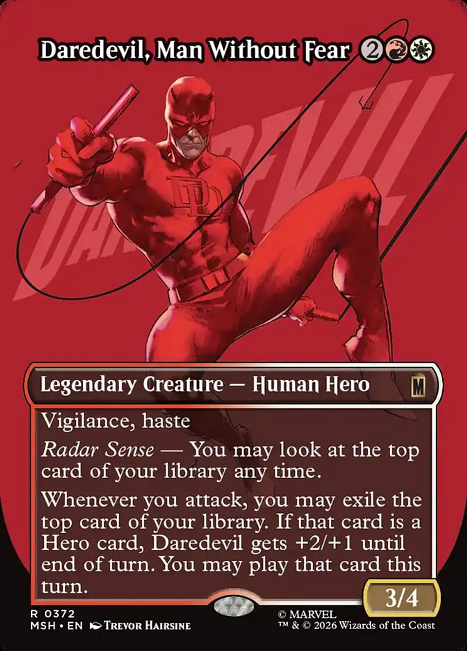 Daredevil, Man Without Fear (Borderless) 1