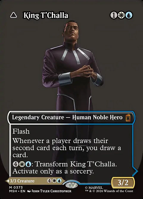 King T'Challa // Black Panther, Hope Enduring (Borderless)