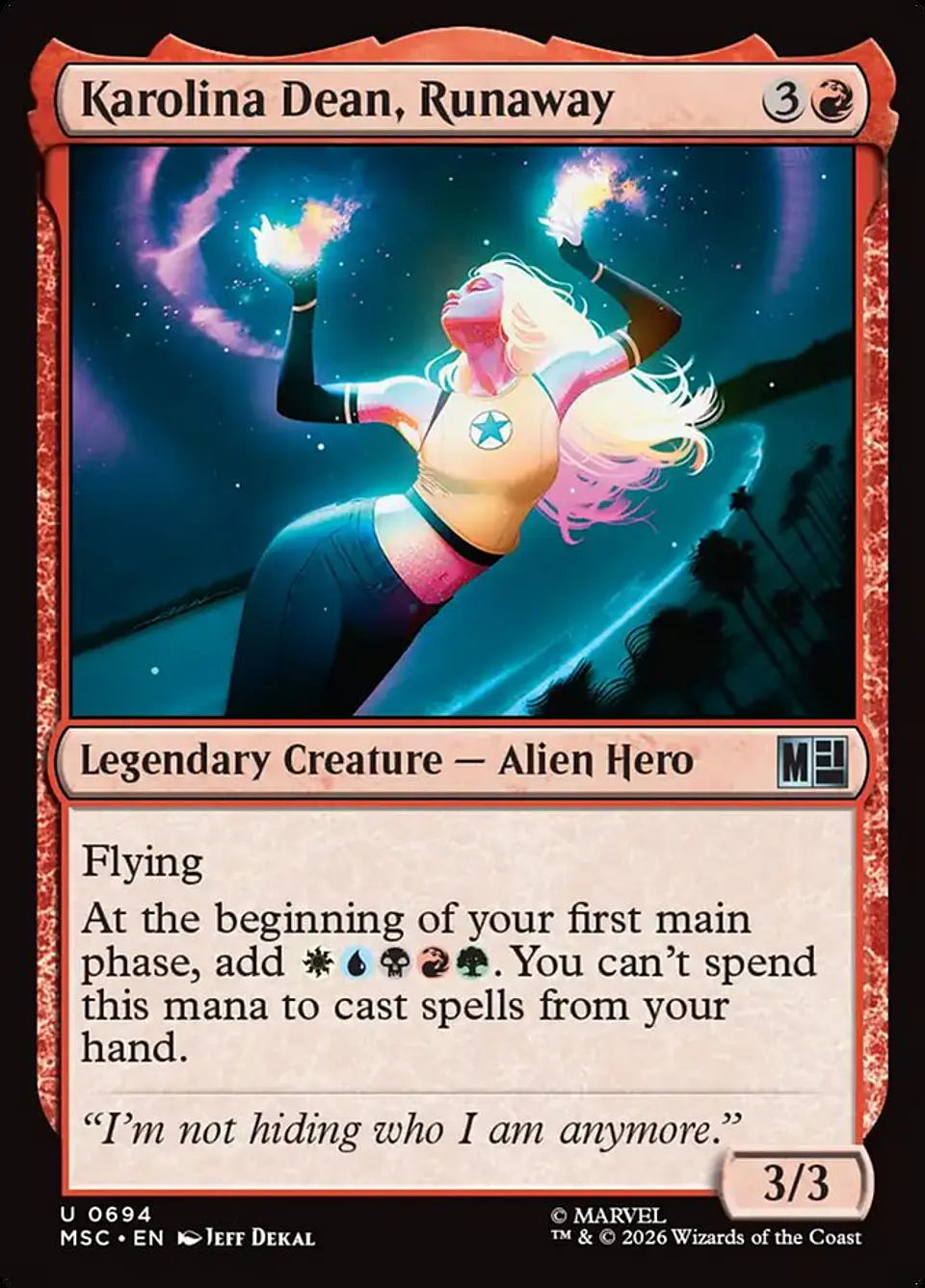 Karolina Dean, Runaway 1