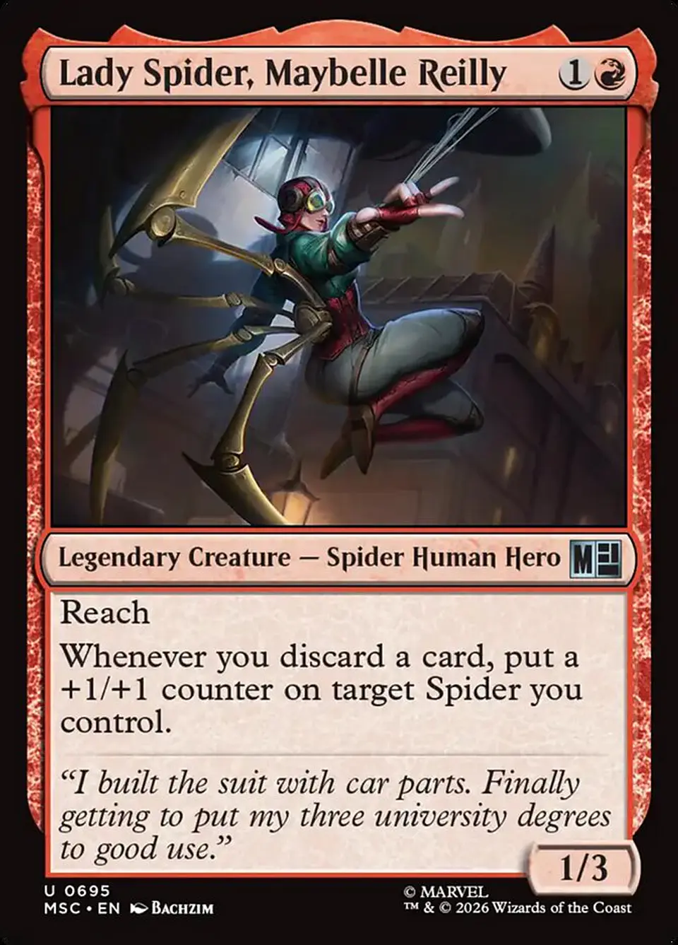 Lady Spider, Maybelle Reilly 1