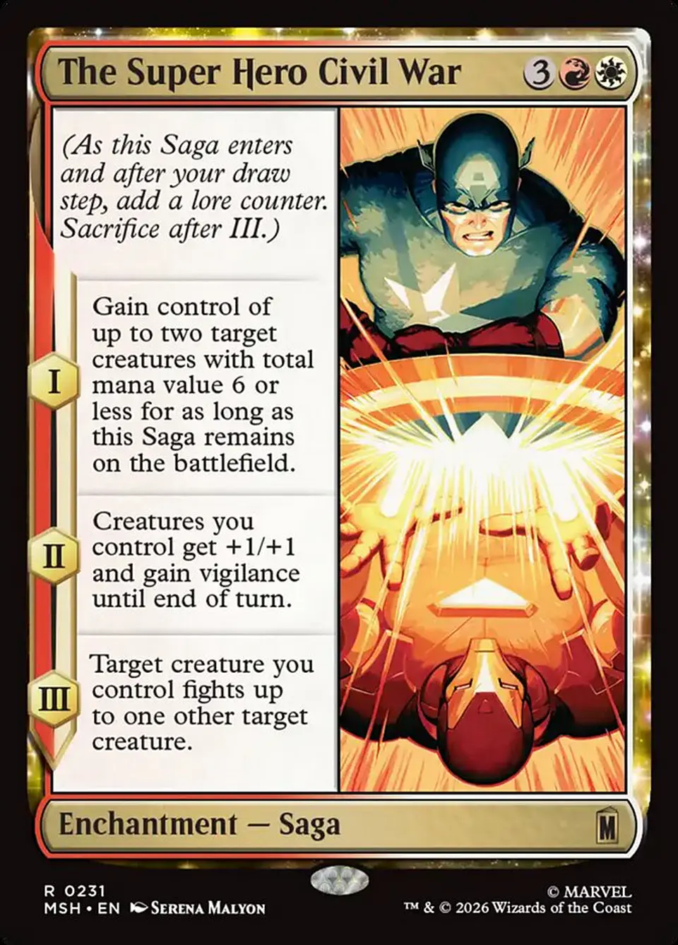 The Super Hero Civil War 1