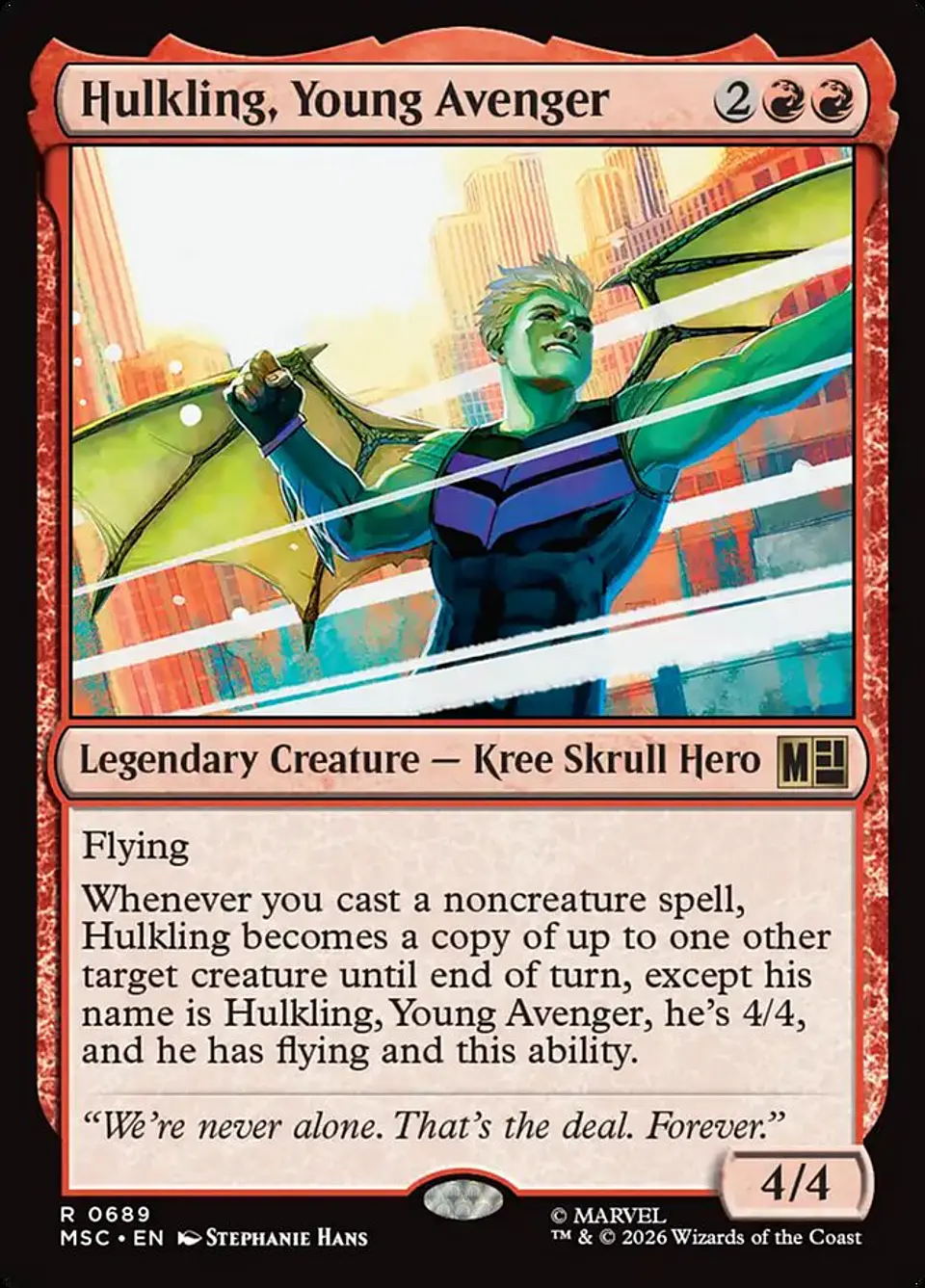 Hulkling, Young Avenger 1