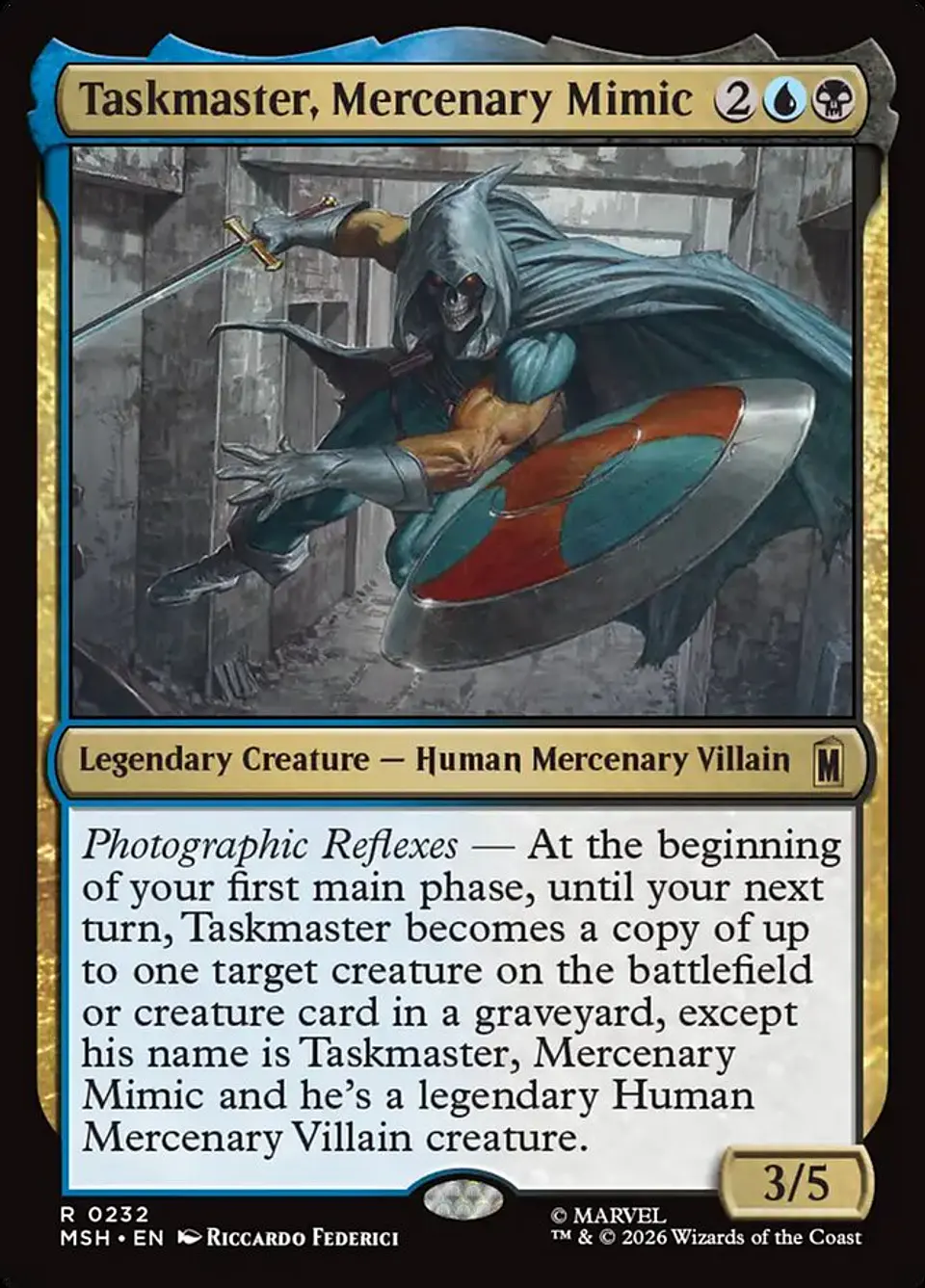 Taskmaster, Mercenary Mimic 1