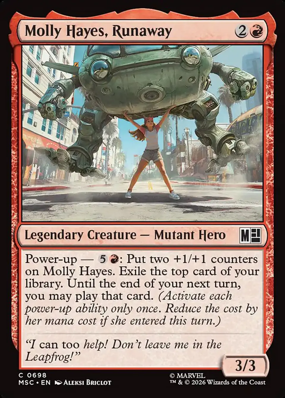Molly Hayes, Runaway 1
