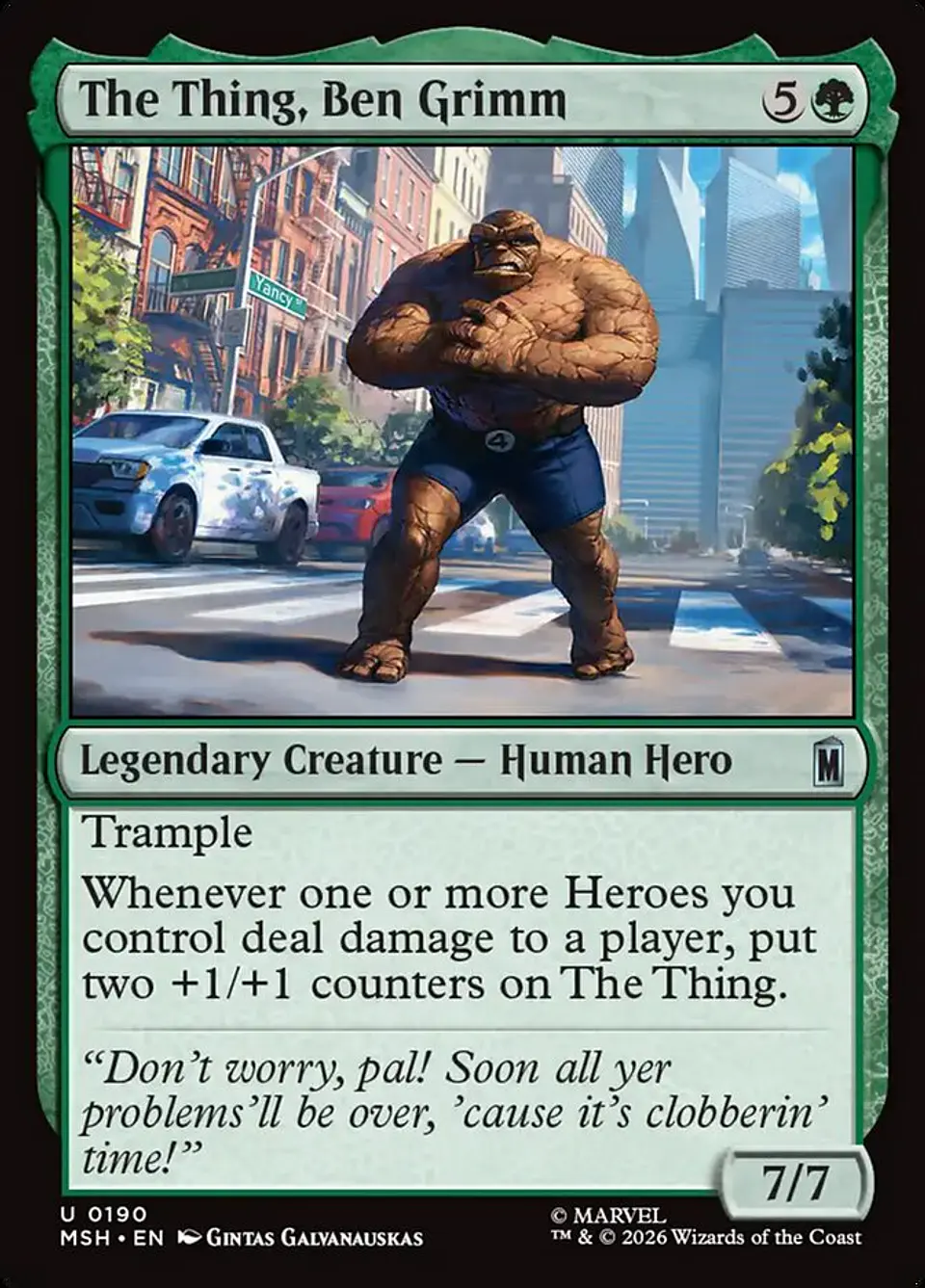 The Thing, Ben Grimm 1