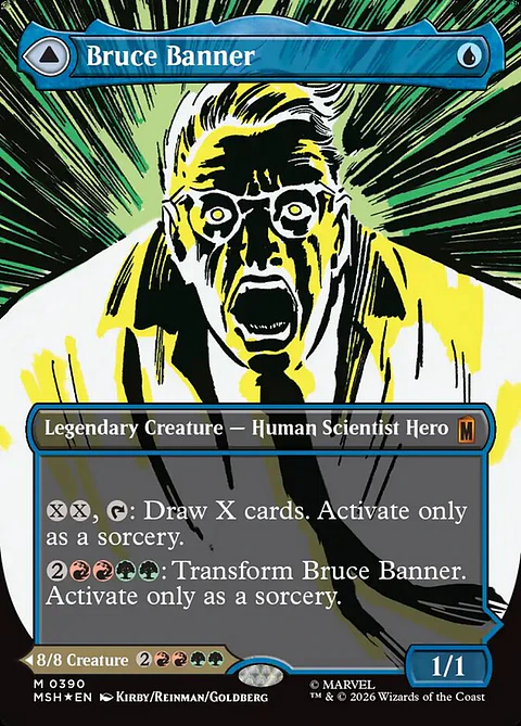 Bruce Banner // The Incredible Hulk (Borderless)