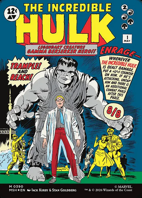 Bruce Banner // The Incredible Hulk (Borderless)