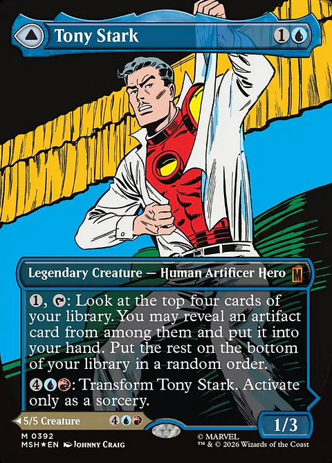 Tony Stark // The Invincible Iron Man (Borderless)