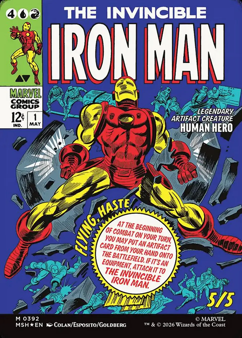Tony Stark // The Invincible Iron Man (Borderless) 2