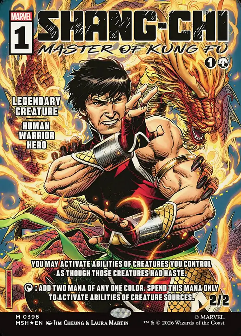 Shang-Chi, Master of Kung Fu (Borderless) 1