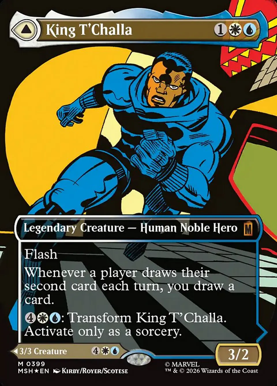 King T'Challa // Black Panther, Hope Enduring (Borderless) 1