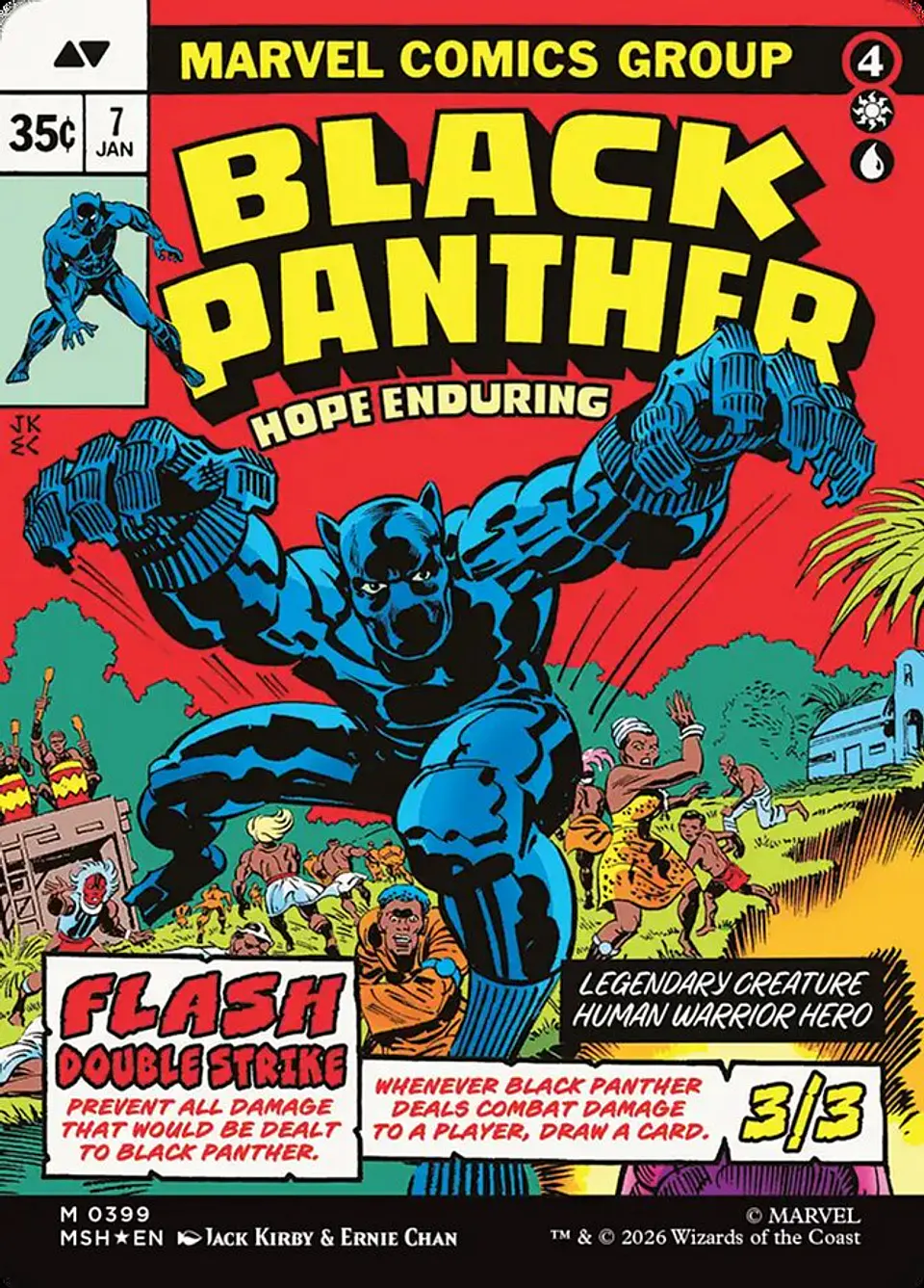 King T'Challa // Black Panther, Hope Enduring (Borderless) 2