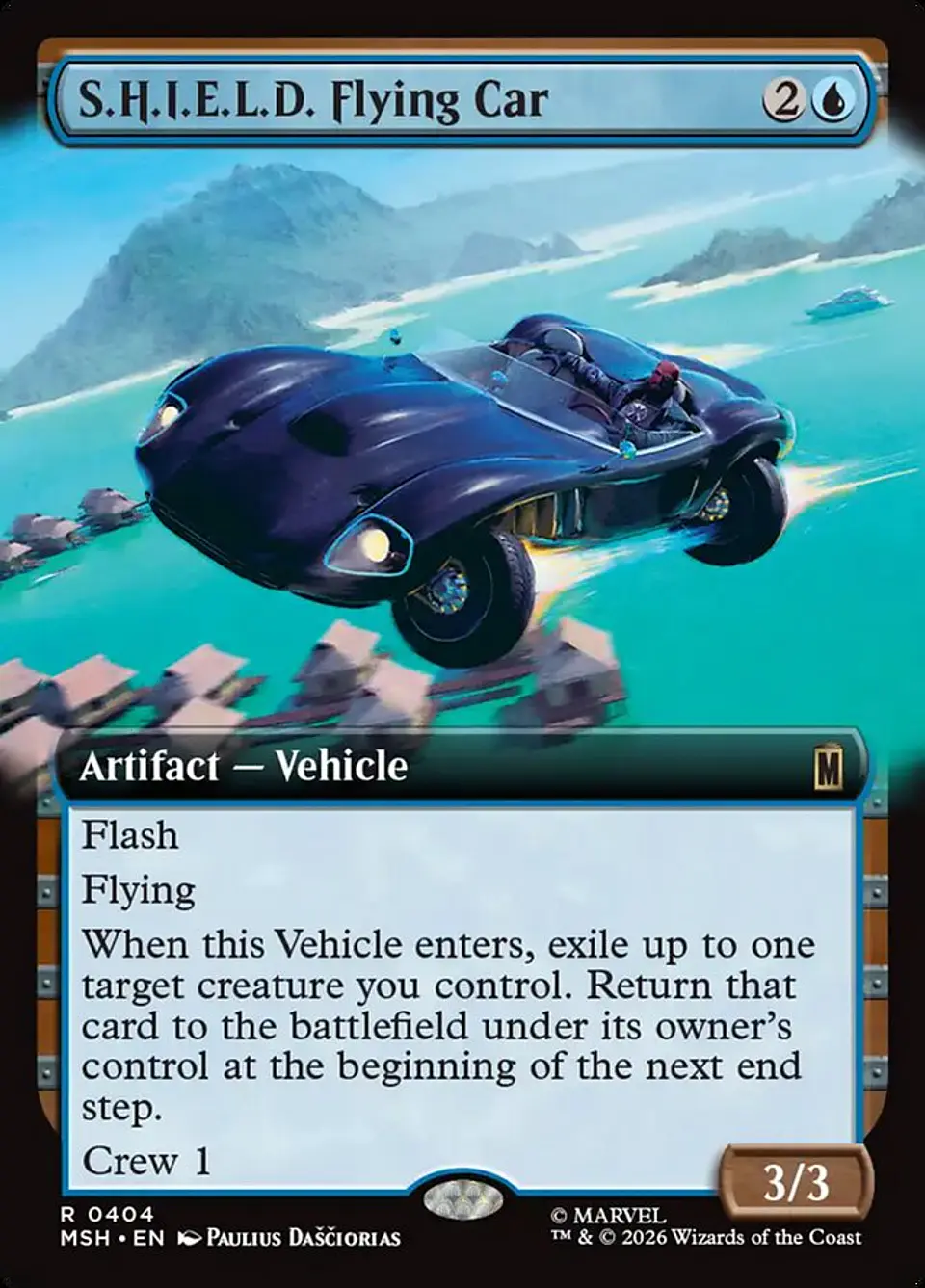 S.H.I.E.L.D. Flying Car 1