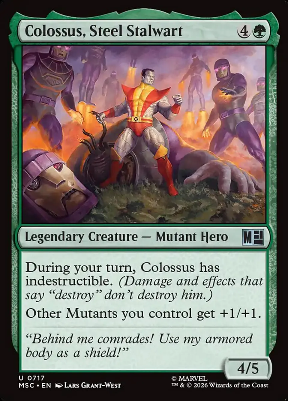 Colossus, Steel Stalwart 1