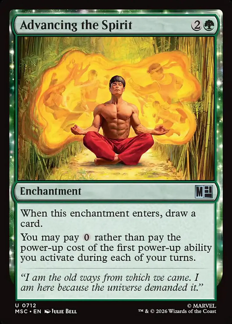Advancing the Spirit 1