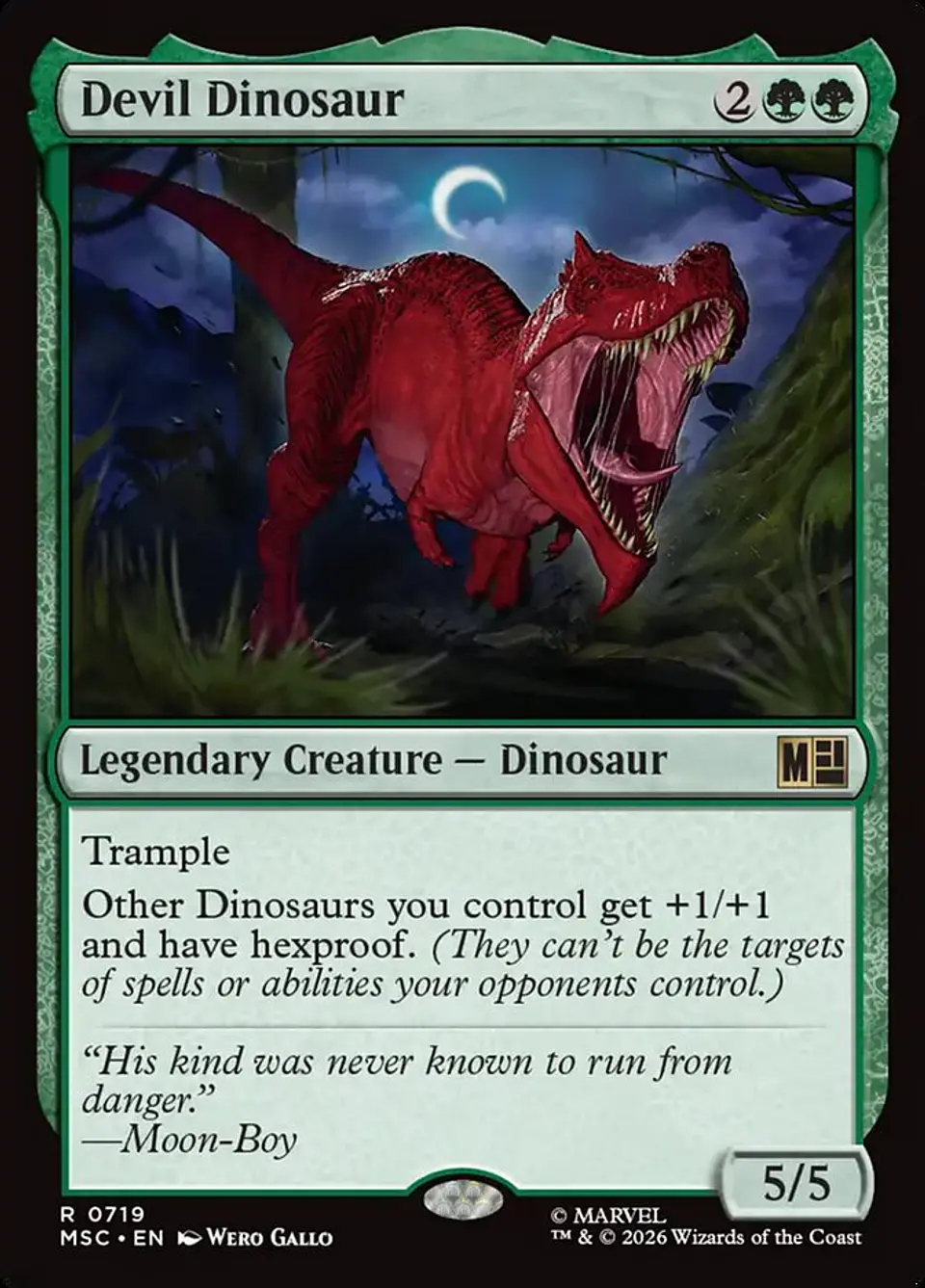 Devil Dinosaur 1